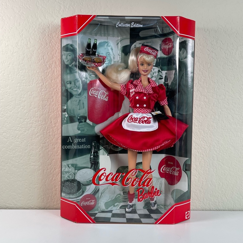 Barbie Collector Coca Cola Edition in Red and White Outfit - NIB